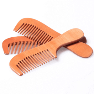 Care4Hairs Wooden Comb with Handle