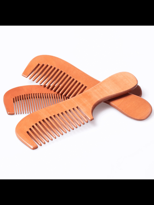 Care4Hairs Wooden Comb with Handle